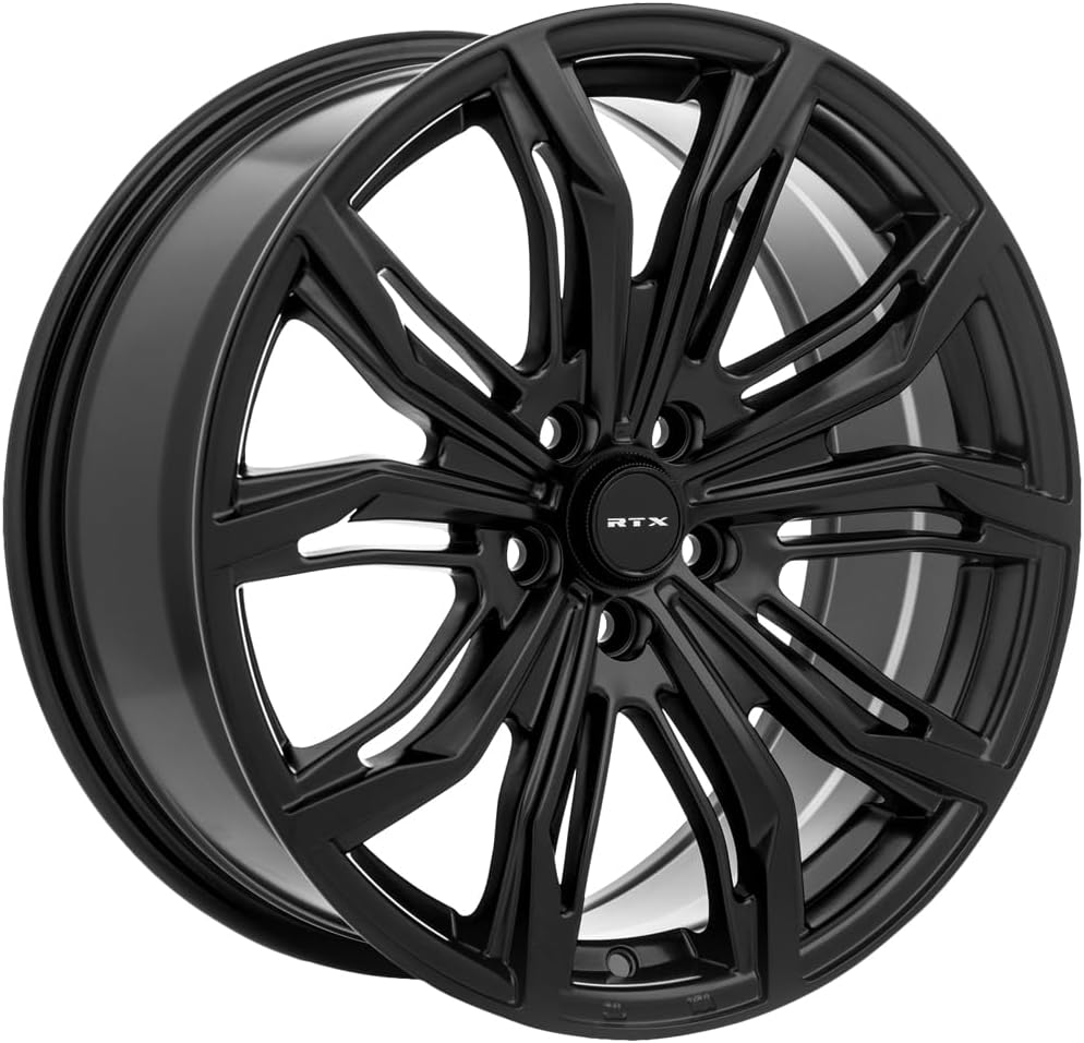 Alloy Wheel, Black Widow 18x8 5x115 ET42 CB70.3 Satin Black