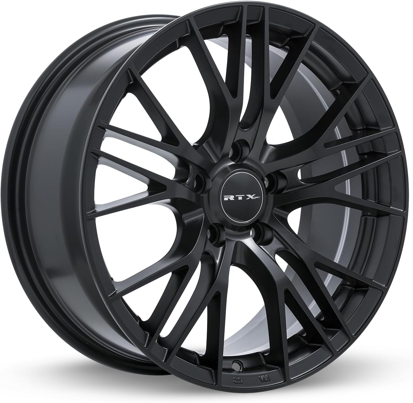 Alloy Wheel, Vertex 18x8 5x114.3 ET40 C73.1 Satin Black